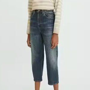 Levi's Made in Japan Barrel Jeans in Dark Wash - NWT